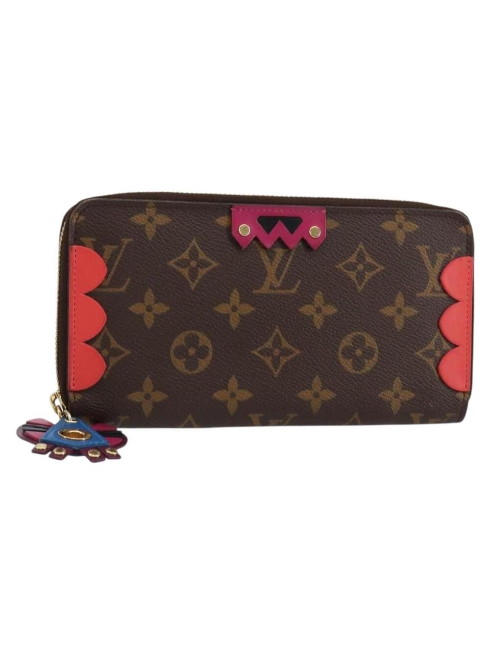 Louis Vuitton Totem Zippy Wallet Purple #360944L69B